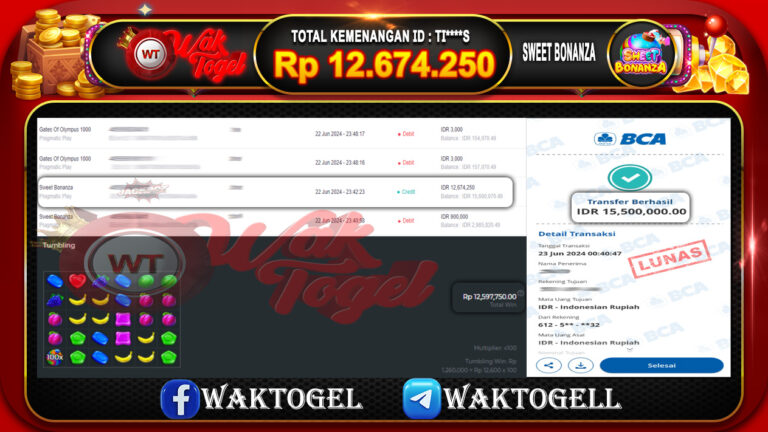 BUKTI PEMBAYARAN SLOT WAKTOGEL