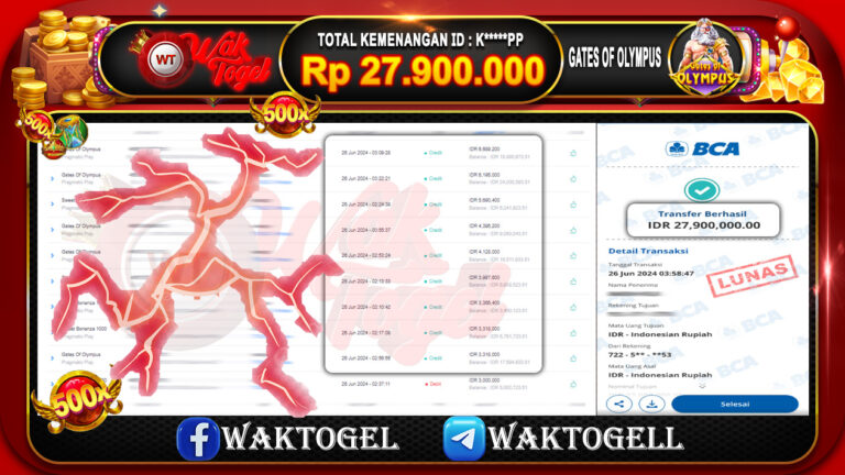 BUKTI PEMBAYARAN SLOT WAKTOGEL