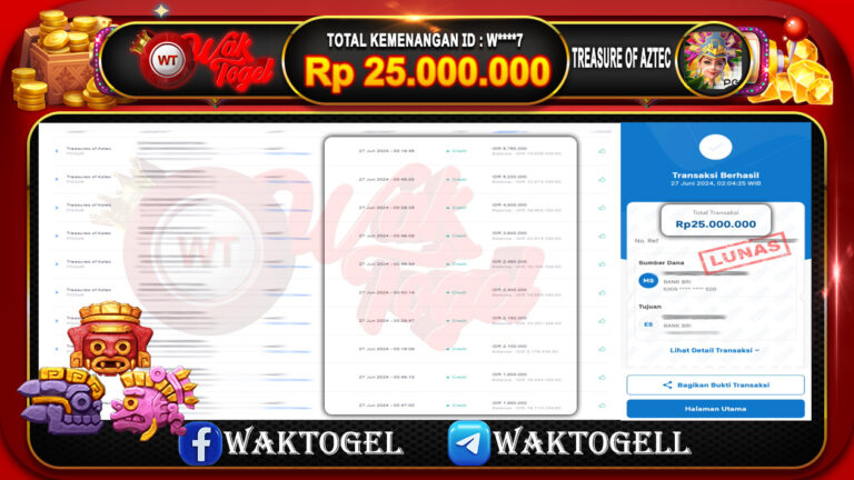 BUKTI PEMBAYARAN SLOT WAKTOGEL