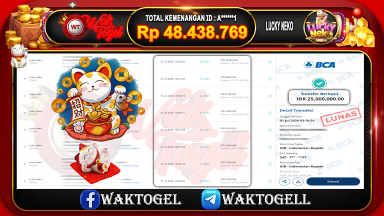 BUKTI PEMBAYARAN SLOT WAKTOGEL