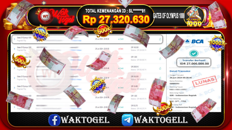 BUKTI PEMBAYARAN SLOT WAKTOGEL