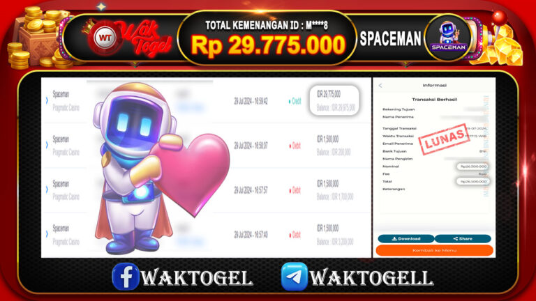 BUKTI PEMBAYARAN SLOT WAKTOGEL