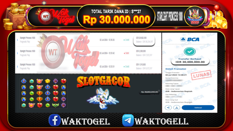 BUKTI PEMBAYARAN SLOT WAKTOGEL