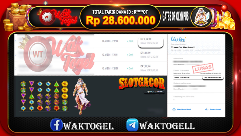 BUKTI PEMBAYARAN SLOT WAKTOGEL