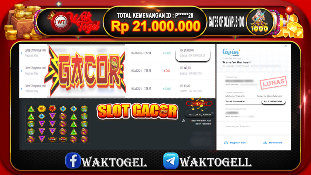 BUKTI PEMBAYARAN SLOT WAKTOGEL