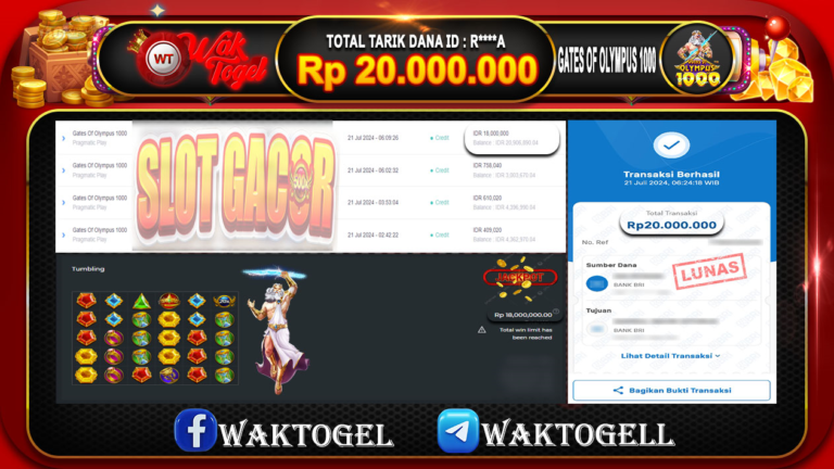 BUKTI PEMBAYARAN SLOT WAKTOGEL