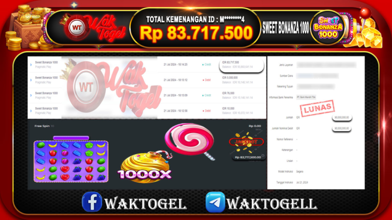 BUKTI PEMBAYARAN SLOT WAKTOGEL