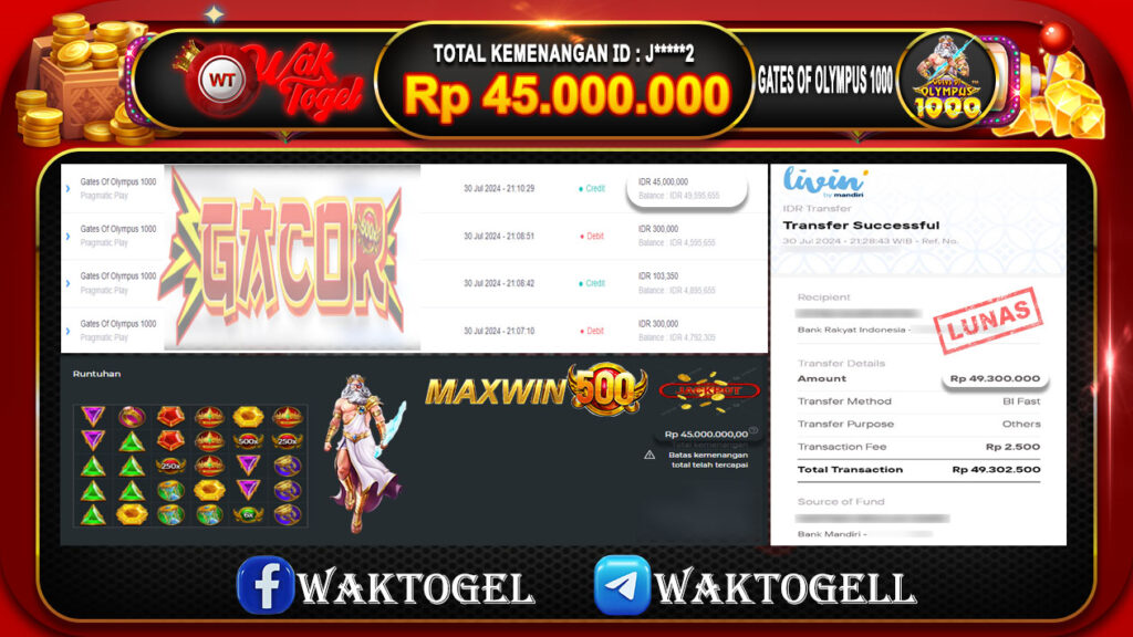 BUKTI PEMBAYARAN SLOT WAKTOGEL