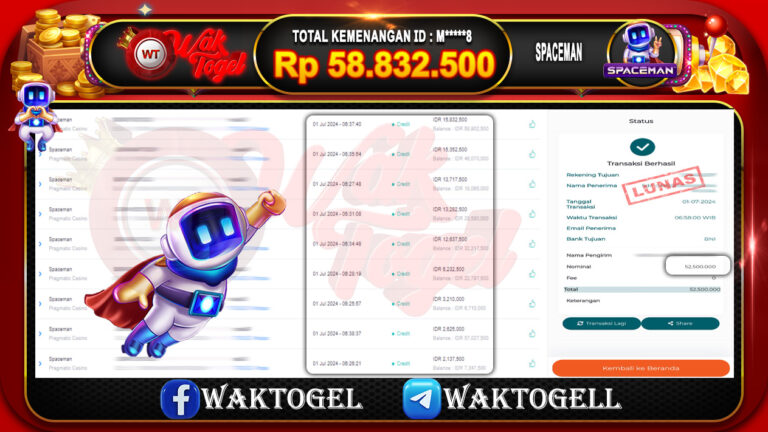 BUKTI PEMBAYARAN SLOT WAKTOGEL