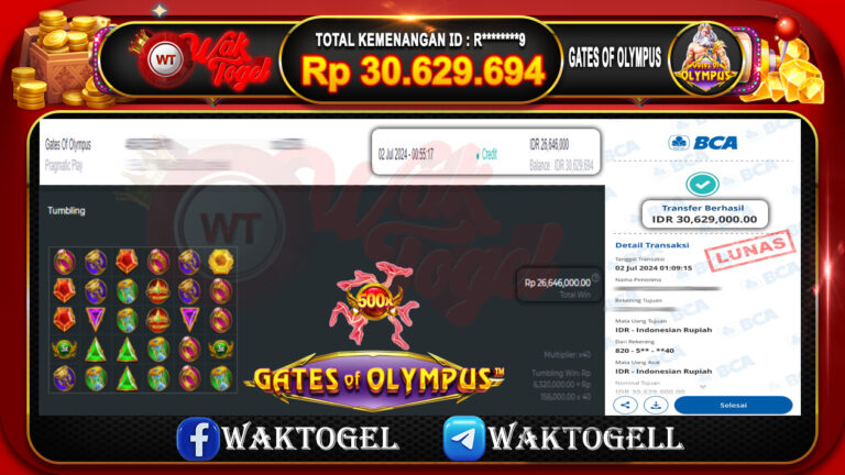 BUKTI PEMBAYARAN SLOT WAKTOGEL