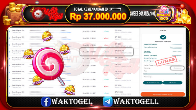 BUKTI PEMBAYARAN SLOT WAKTOGEL