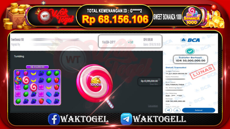 BUKTI PEMBAYARAN SLOT WAKTOGEL