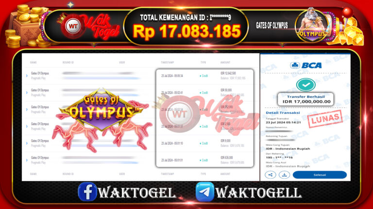 BUKTI PEMBAYARAN SLOT WAKTOGEL