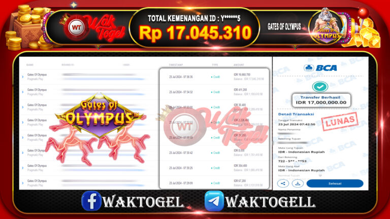 BUKTI PEMBAYARAN SLOT WAKTOGEL