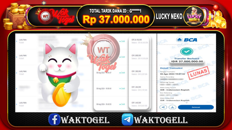 BUKTI PEMBAYARAN SLOT WAKTOGEL