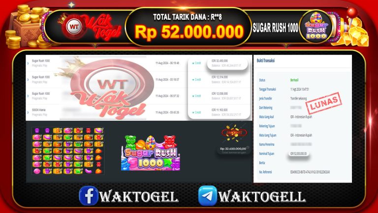 BUKTI PEMBAYARAN SLOT WAKTOGEL