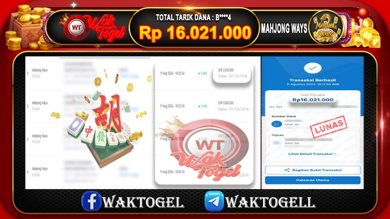 BUKTI PEMBAYARAN SLOT WAKTOGEL