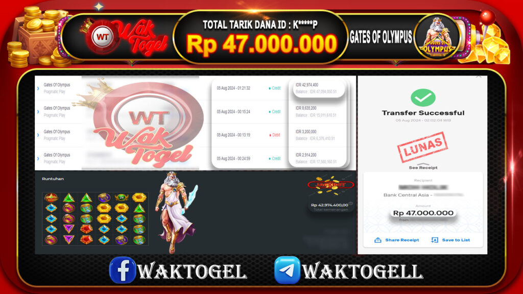 BUKTI PEMBAYARAN SLOT WAKTOGEL