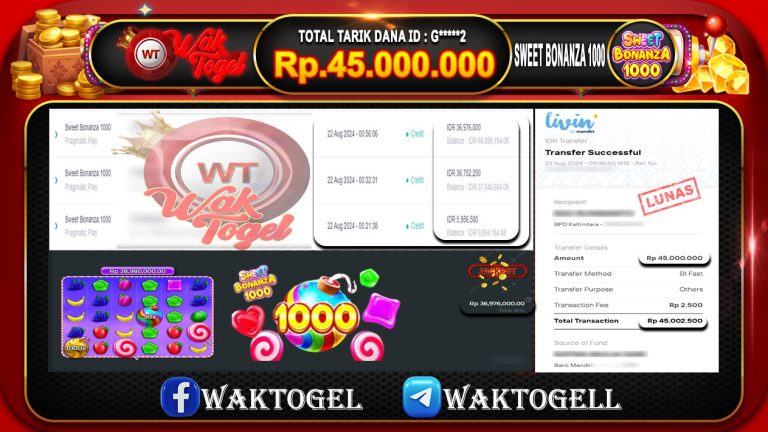 BUKTI PEMBAYARAN SLOT WAKTOGEL