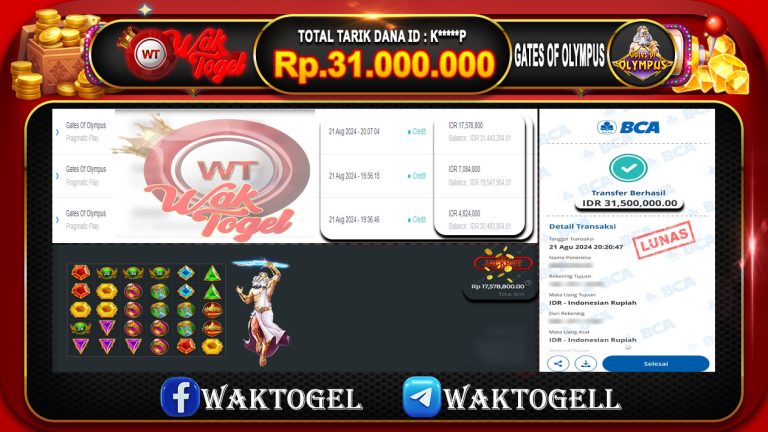 BUKTI PEMBAYARAN SLOT WAKTOGEL