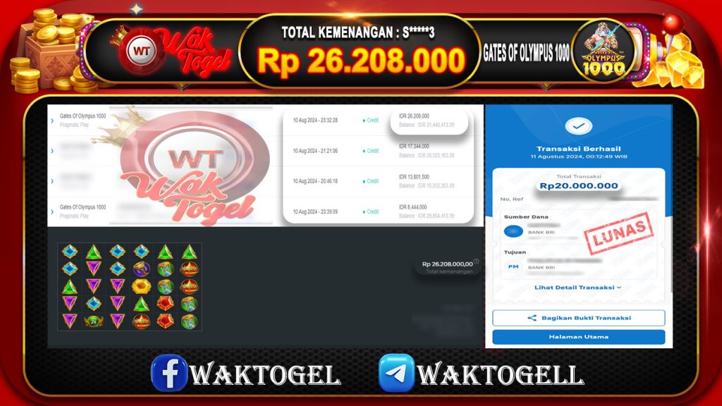 BUKTI PEMBAYARAN SLOT WAKTOGEL