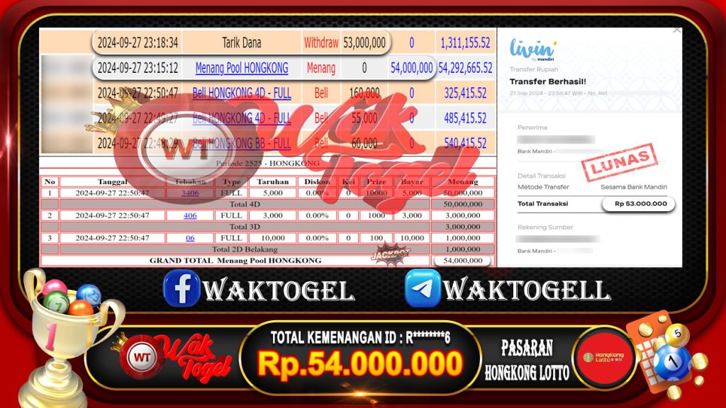 BUKTI PEMBAYARAN HONGKONG LOTTO WAKTOGEL