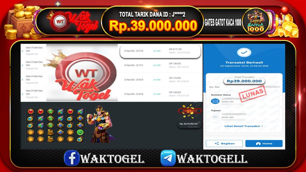 BUKTI PEMBAYARAN SLOT WAKTOGEL