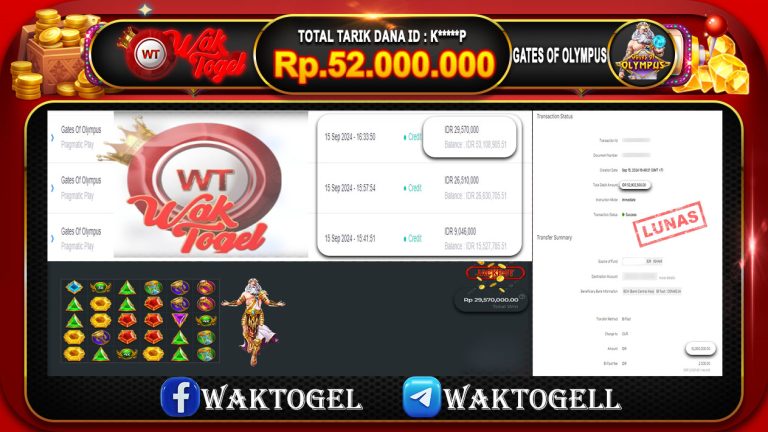 BUKTI PEMBAYARAN SLOT WAKTOGEL