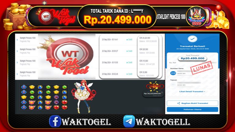 BUKTI PEMBAYARAN SLOT WAKTOGEL