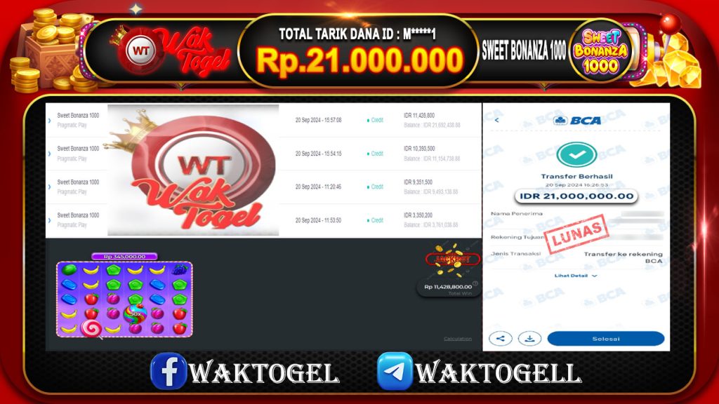 BUKTI PEMBAYARAN SLOT WAKTOGEL