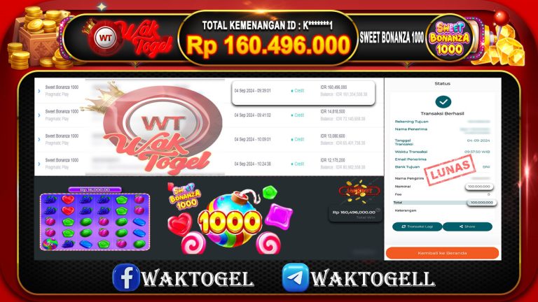 BUKTI PEMBAYARAN SLOT WAKTOGEL