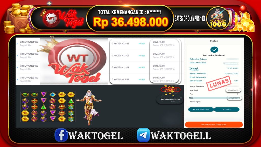 BUKTI PEMBAYARAN SLOT WAKTOGEL