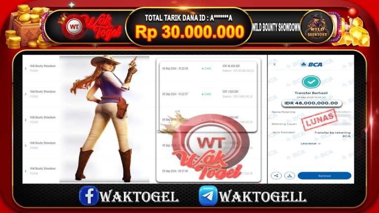 BUKTI PEMBAYARAN SLOT WAKTOGEL