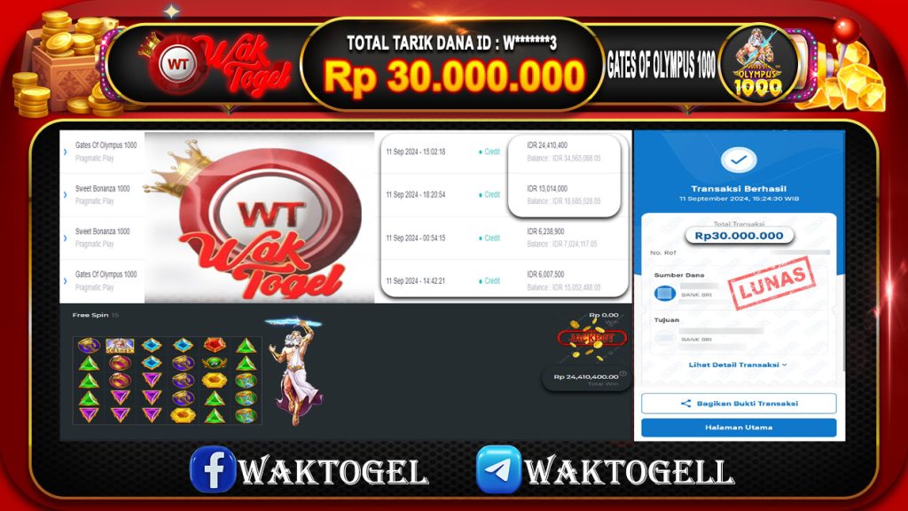 BUKTI PEMBAYARAN SLOT WAKTOGEL