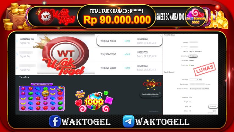 BUKTI PEMBAYARAN SLOT WAKTOGEL