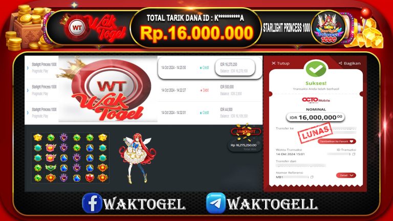 BUKTI PEMBAYARAN SLOT WAKTOGEL