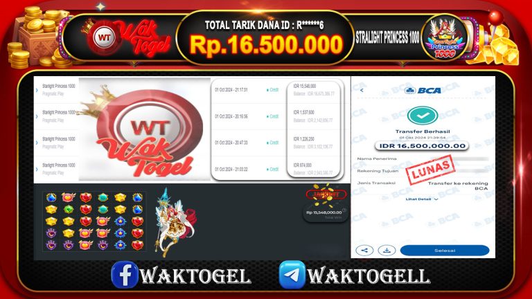 BUKTI PEMBAYARAN SLOT WAKTOGEL