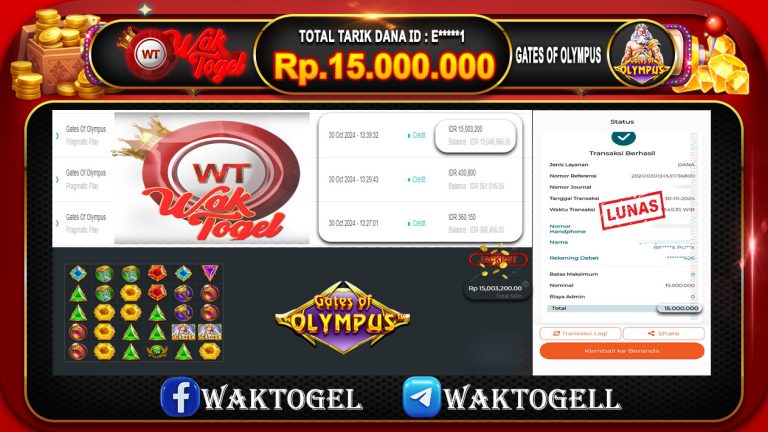 BUKTI PEMBAYARAN SLOT WAKTOGEL