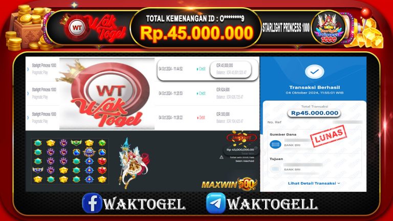 BUKTI PEMBAYARAN SLOT WAKTOGEL