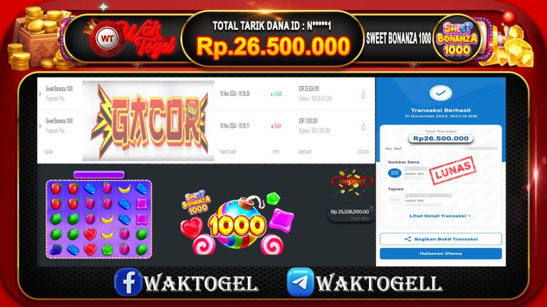 BUKTI PEMBAYARAN SLOT WAKTOGEL