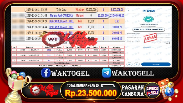 BUKTI PEMBAYARAN CAMBODIA WAKTOGEL