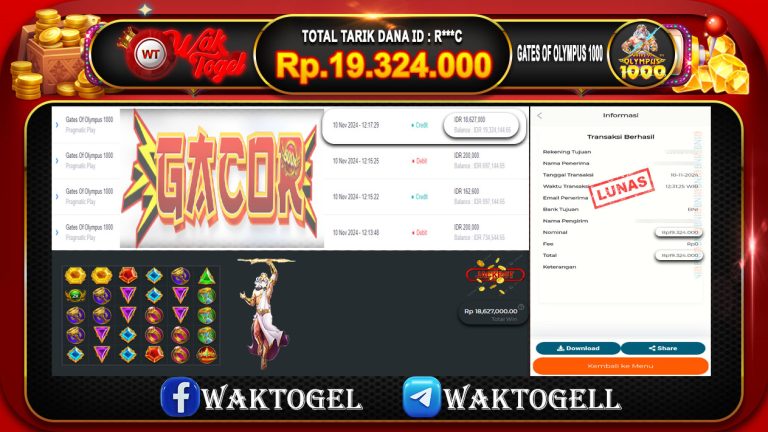 BUKTI PEMBAYARAN SLOT WAKTOGEL