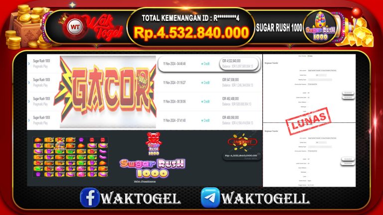 BUKTI PEMBAYARAN SLOT WAKTOGEL