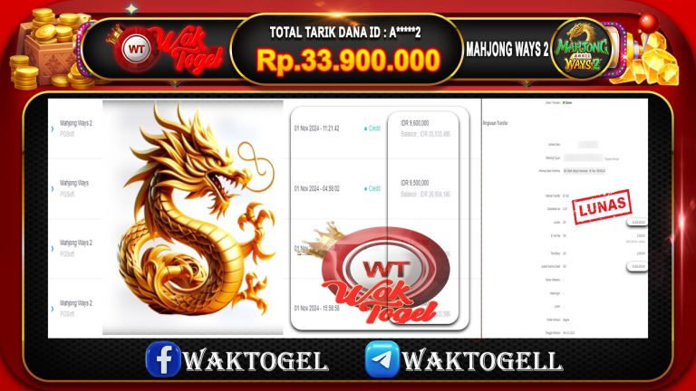 BUKTI PEMBAYARAN SLOT WAKTOGEL