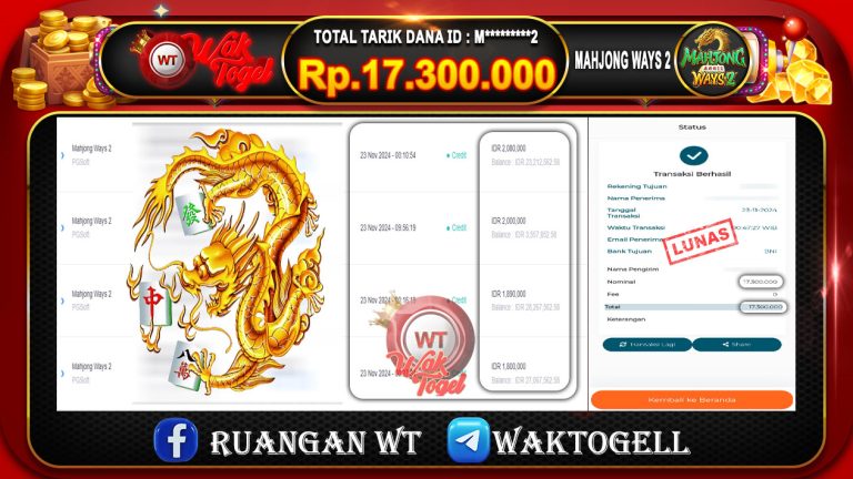 BUKTI PEMBAYARAN SLOT WAKTOGEL