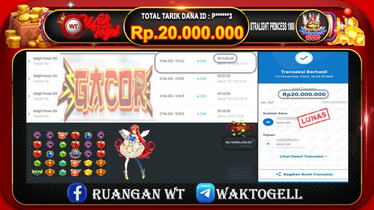 BUKTI PEMBAYARAN SLOT WAKTOGEL