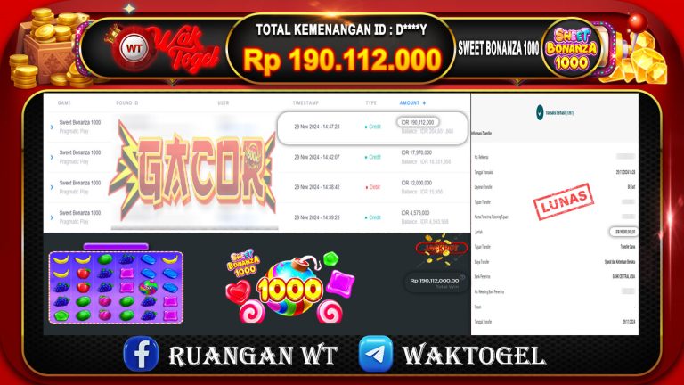 BUKTI PEMBAYARAN SLOT WAKTOGEL