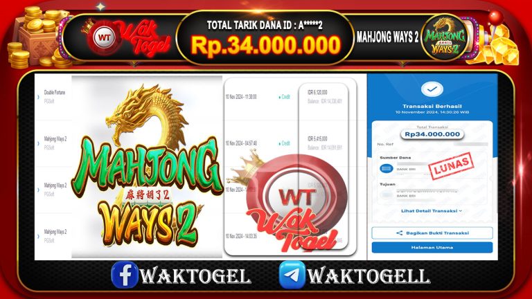 BUKTI PEMBAYARAN SLOT WAKTOGEL