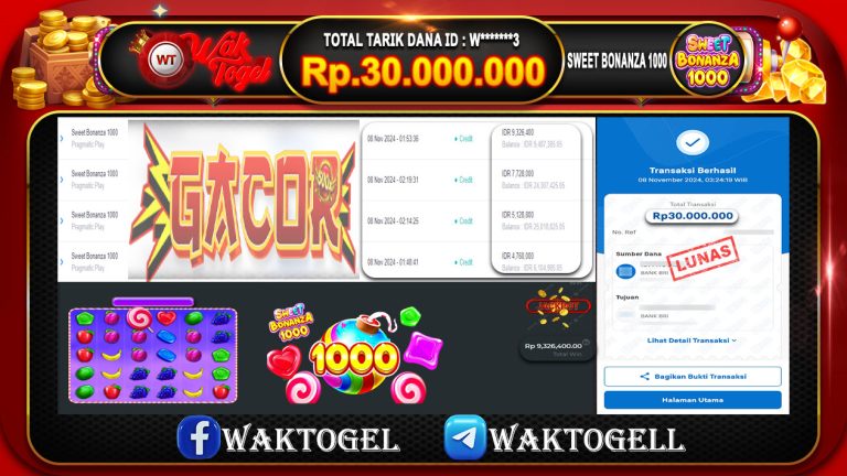 BUKTI PEMBAYARAN SLOT WAKTOGEL