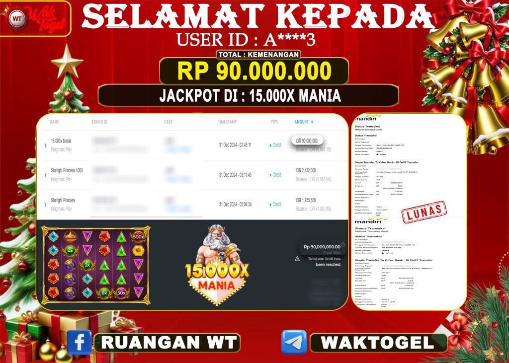 BUKTI PEMBAYARAN SLOT WAKTOGEL